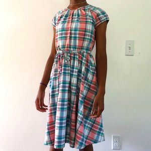 Land's End Plaid Dress